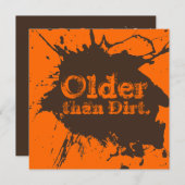 Oud als vuil - 40ste uitnodiging van de Dag van de (Voorkant / Achterkant)