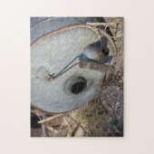 Oud Antiek gas kan Legpuzzel (Verticaal)