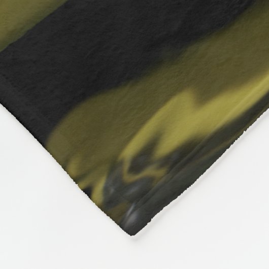  oud Antiek gele vrachtwagen Fleece Deken (Hoek)