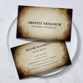  oud Antiek papier psychisch medium grunge Visitekaartje