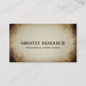  oud Antiek papier psychisch medium grunge Visitekaartje (Voorkant)