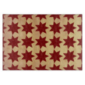 Oud Antiek papier roodborststerren primitief thema Snijplank (Voorkant)