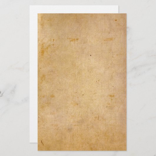 Oud Antiek perkament Briefpapier (Voorkant / Achterkant)