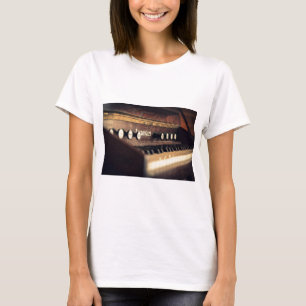 Oud Antiek pianoketoestel T-shirt