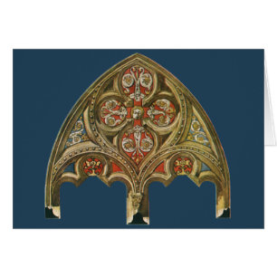 Oud architecturaal element, decoratieve bogen