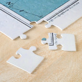 Oud Australië. Een gerestaureerde kaart. Legpuzzel (Zijkant)