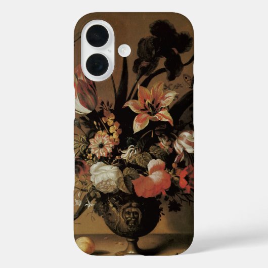 Oud Barok, bloemstilleven bloemen in vaas Case-Mate iPhone Case (Achterkant)