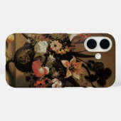 Oud Barok, bloemstilleven bloemen in vaas Case-Mate iPhone Case (Achterkant (horizontaal))