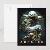 Oud Beest & Wezens: ARACHNE Ansichtkaart Briefkaart (Voorkant / Achterkant)
