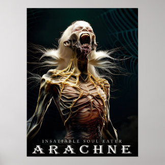 Oud Beest & Wezens: ARACHNE Poster