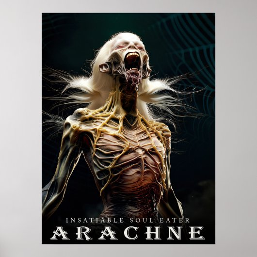 Oud Beest & Wezens: ARACHNE Poster (Voorkant)