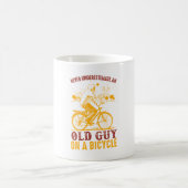 Oud Biker Design | Fiets | Nooit onderschatten Koffiemok (Center)