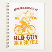 Oud Biker Design | Fiets | Nooit onderschatten Planner (Voorkant)