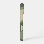 Oud bladpatroon van munt iPhone 16 hoesje (Rechterkant)