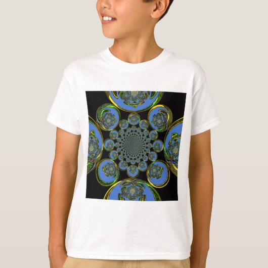 Oud Blauw T-shirt (Voorkant)