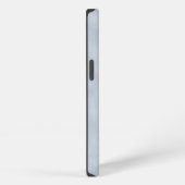 Oud Blauwgrijze Perkament Uitzicht Textuur iPhone Hoesje (Rechterkant)