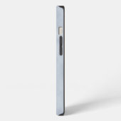 Oud Blauwgrijze Perkament Uitzicht Textuur iPhone Hoesje (Linkerkant)
