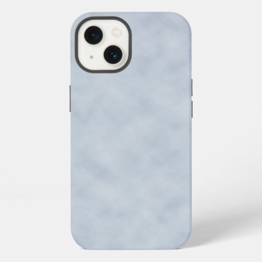 Oud Blauwgrijze Perkament Uitzicht Textuur iPhone Hoesje (Achterkant)