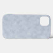 Oud blauwgrijze perkament uitziende textuur Case-Mate iPhone case (Achterkant (horizontaal))