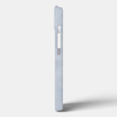 Oud blauwgrijze perkament uitziende textuur Case-Mate iPhone case (Achterkant / Links)