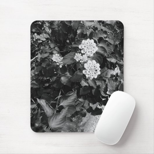 Oud bloementhema muismat (Met muis)