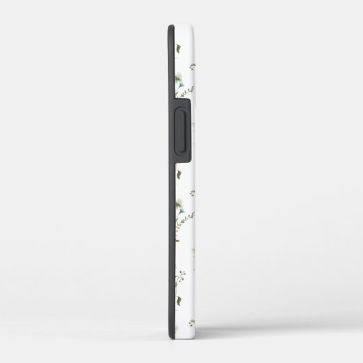 Oud Bloemmotief Case-Mate iPhone Case (Achterkant / Rechts)