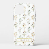 Oud Bloemmotief Case-Mate iPhone Case (Achterkant)