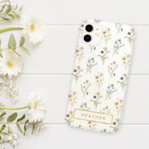 Oud Bloemmotief Case-Mate iPhone Case