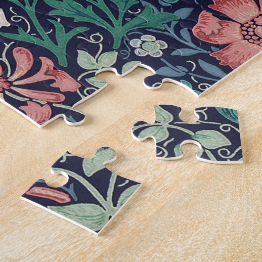 Oud Bloemmotief, William Morris Legpuzzel (Zijkant)