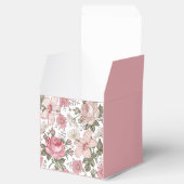 Oud bloempatroon met rozen bedankdoosjes (Geopend)