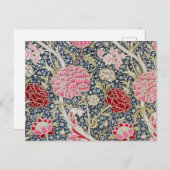 Oud Bloempatroon, William Morris Briefkaart (Voorkant / Achterkant)