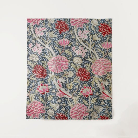 Oud Bloempatroon, William Morris Wandkleed (Voorkant)