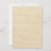 Oud Boat Wedding Invitations Kaart (Achterkant)