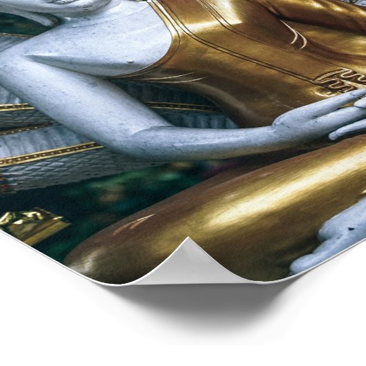 oud boeddha poster (Hoek)