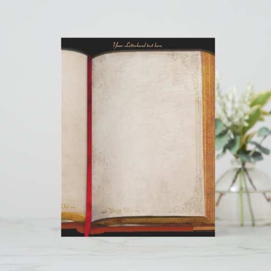 Oud boek (Staand voorkant)