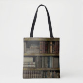 Oud boek Bibliotheek boek liefhebbers Tote Bag (Voorkant)