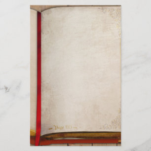 Oud boek briefpapier