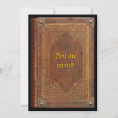 Oud boek kaart (Voorkant)