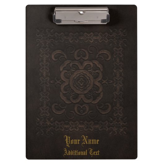 Oud boek klembord (Voorkant)