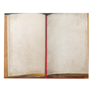 Oud boek notitieblok