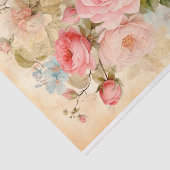 Oud boeket met rozen tissuepapier (Detail)