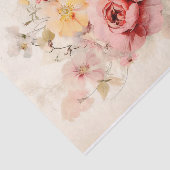 Oud boeket met rozen tissuepapier (Detail)