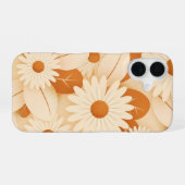 Oud boeket van madeliefjes iPhone 16 hoesje (Achterkant horizontaal)