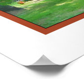 Oud Boerderij Barn Print of Poster (Hoek)