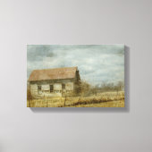 Oud Boerderij Canvas Afdruk (Voorkant)