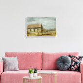Oud Boerderij Canvas Afdruk (Insitu (Woonkamer))