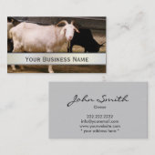 Oud Boerderij Dierlijk Visitekaartje (Voorkant / Achterkant)