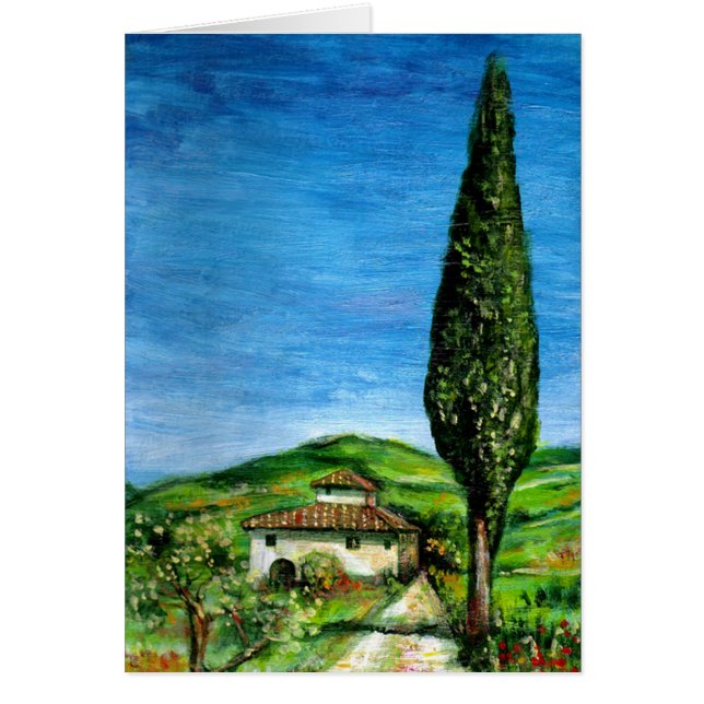 Oud boerderij huis in Toscane (Voorkant)