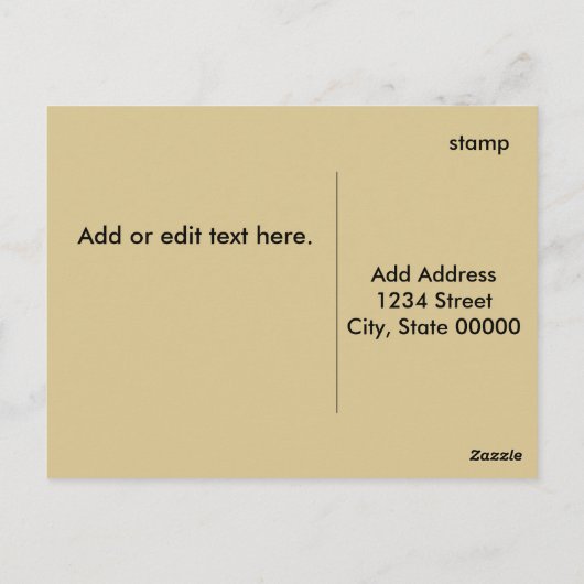 Oud  Boerderij, Kaart Tekst bewerken (Achterkant)