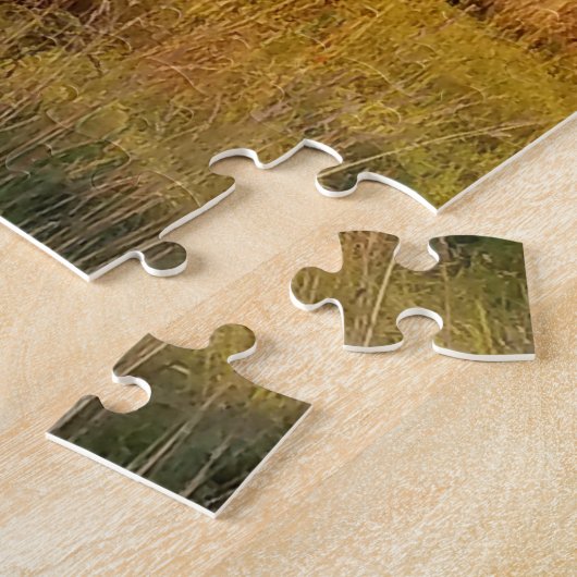 Oud boerderij legpuzzel (Zijkant)